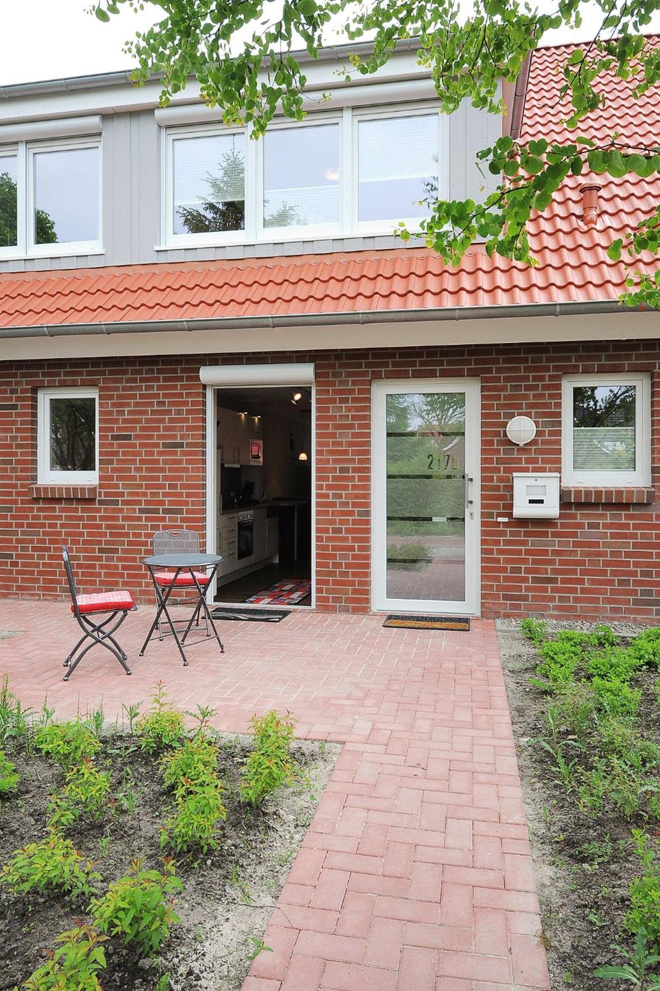 Ferienhaus Rote Bohne - Uns Huus An T Kuest 贝塞尔 外观 照片